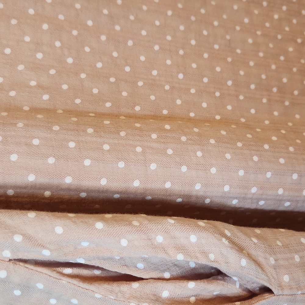 Davi & Dani Blush Polka Dot Midi Dress - Picture 13 of 14